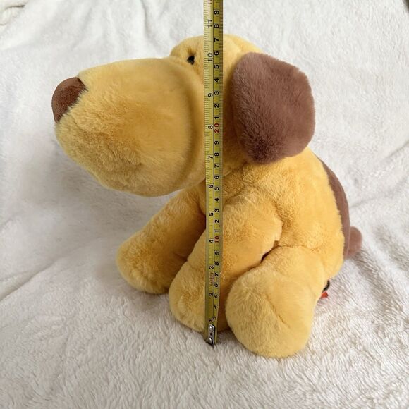 Target Giggle Scape Yellow Brown Sitting Cute Puppy Dog Plush 11” Stuffed Animal - Picture 6 of 6